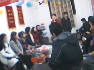 2006年元月2日第一届相亲会在刘海信息中介门面店举办